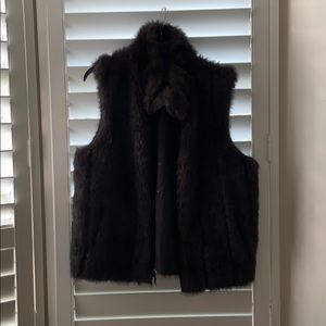 Vintage fur vest